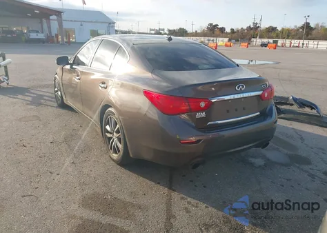 2014 Infiniti Q50 Premium из США, поврежденный, VIN JN1BV7AP7EM691061